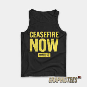 Ceasefire Now Amnesty International Tank Top
