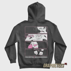 Foureyes X Based Kawaii Hoodie