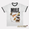 Milf Man In Love Felines Ringer T-Shirt