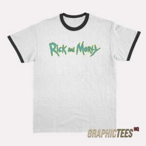 Rick and Morty Logo Ringer T-Shirt