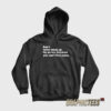 Don't Come Mess Up My Peace Hoodie