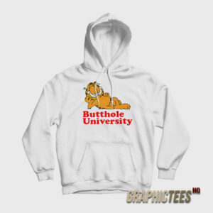 Garfield Butthole University Hoodie