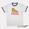 Garfield Butthole University Ringer T-Shirt