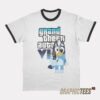 Grand Theft Auto Vi Bluey Ringer T-Shirt