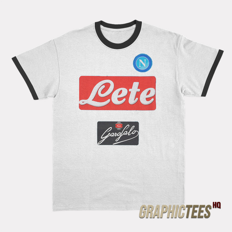 Kappa Napoli Football Ringer T-Shirt Kappa Napoli Football Ringer T-Shirt