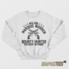 Major Marquis Warren Bounty Hunter Sweatshirt