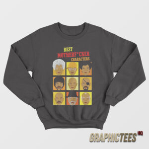Samuel Jackson Best Motherfucker Characters Sweatshirt