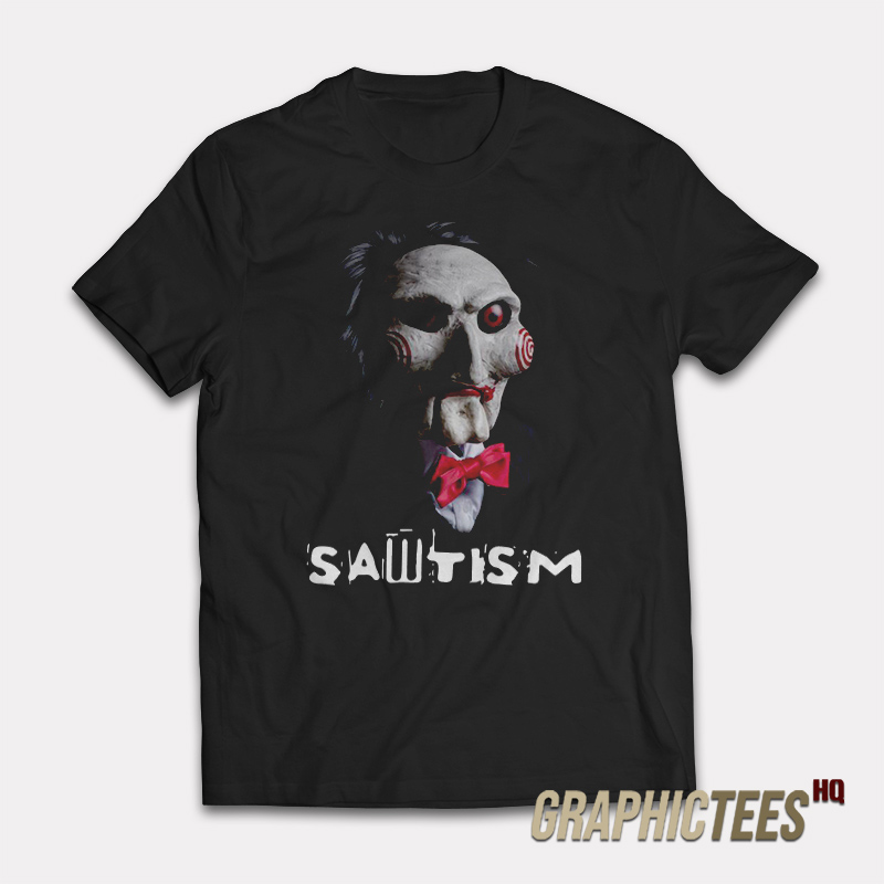 Billy The Puppet Sawtism T-Shirt Billy The Puppet Sawtism T-Shirt
