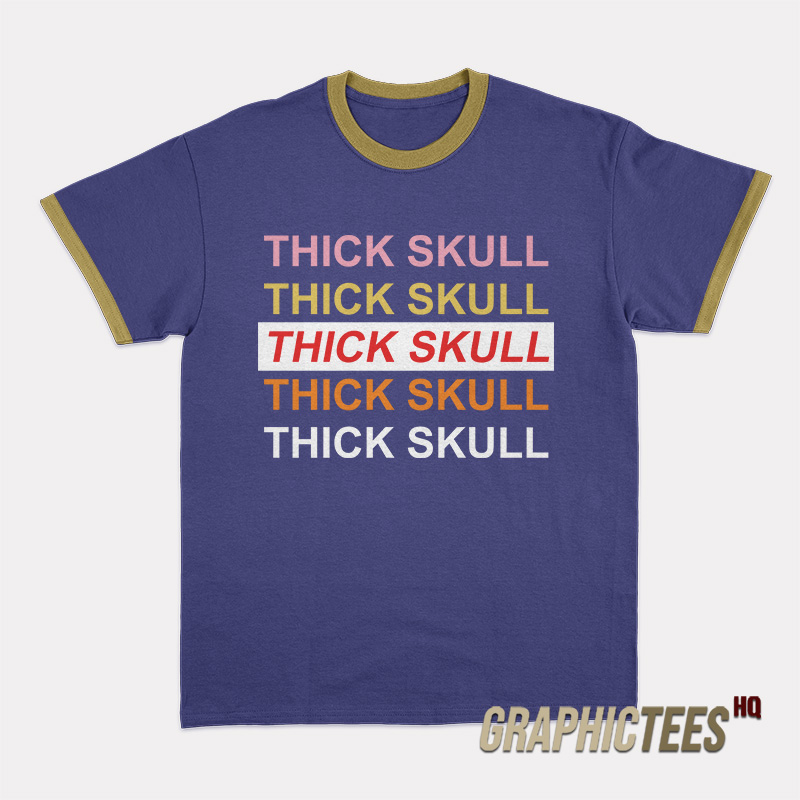 Thick Skull Hayley Williams Ringer T-Shirt Thick Skull Hayley Williams Ringer T-Shirt