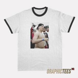 Rashee Rice Wearing Patrick Mahomes Ringer T-Shirt