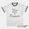 Sabrina Carpenter Jesus Was A Carpenter Ringer T-Shirt