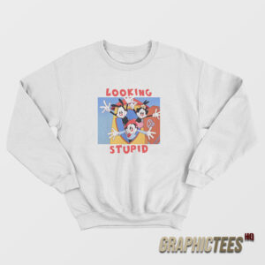 Looking Stupid Animaniacs Sweatshirt