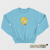The Simpsons Maggie Simpson Angry Big Face Sweatshirt