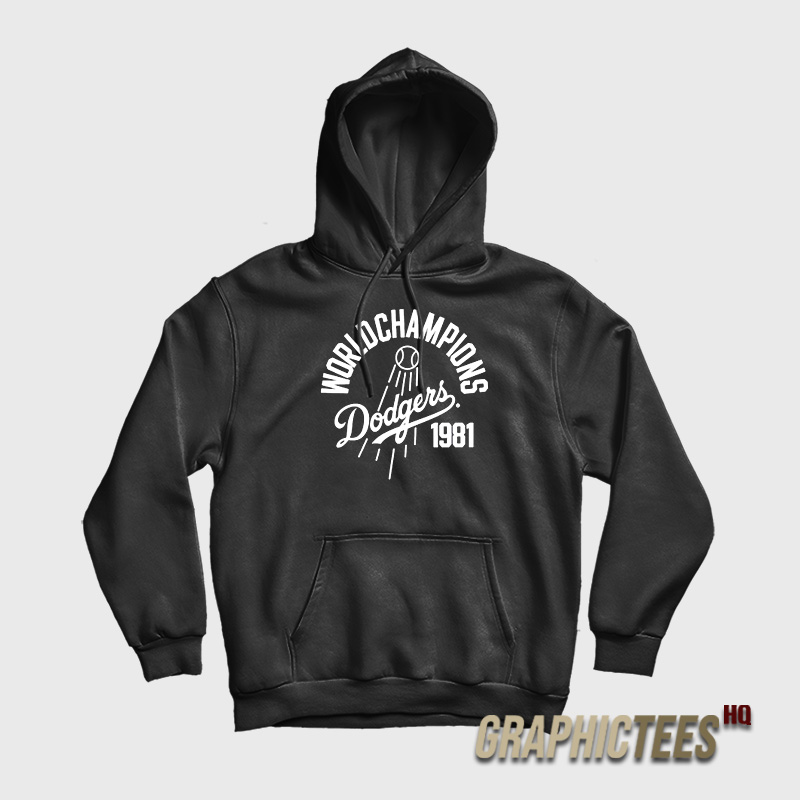 World Champions Dodgers 1981 Hoodie World Champions Dodgers 1981 Hoodie