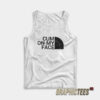 Cum On My Face Parody The North Face Tank Top
