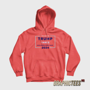 Hulk Hogan Trump Vance Make America Great Again Hoodie