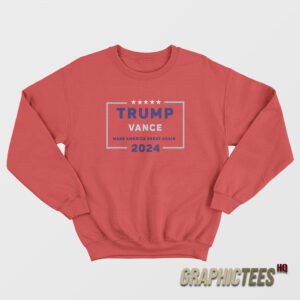 Hulk Hogan Trump Vance Make America Great Again Sweatshirt