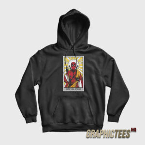 Card Marvel Jesus Deadpool Hoodie