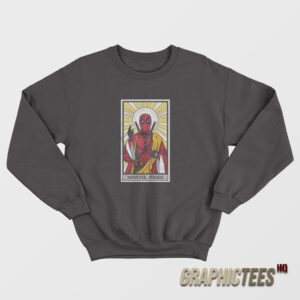 Card Marvel Jesus Deadpool Sweatshirt