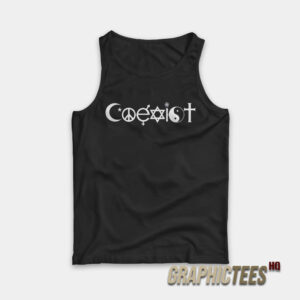 Coexist Deadpool Tank Top