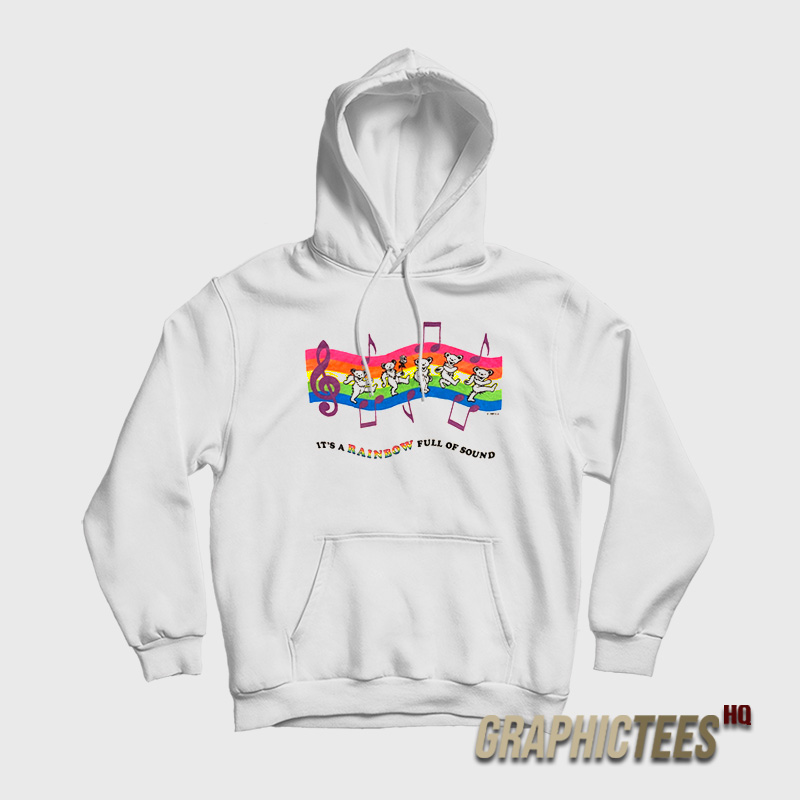 Grateful Dead It’s A Rainbow Full Of Sound Hoodie Grateful Dead It’s A Rainbow Full Of Sound Hoodie