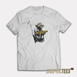 Yoda Fly Fishing Alaska Fresh Fins T-Shirt