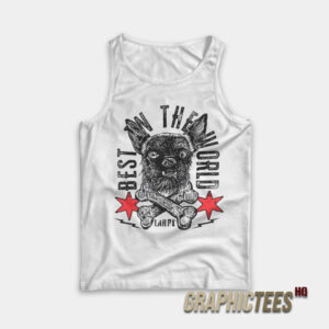 Cm Punk Dog Larry Best In The World Tank Top