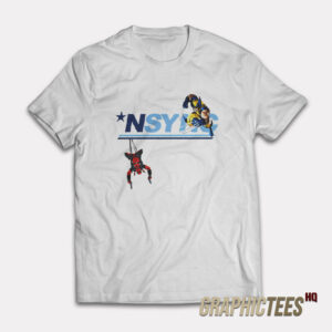 NSYNC Deadpool Wolverine T-Shirt