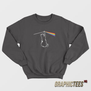 Pink Floyd Cat Rock Music Sweatshirt