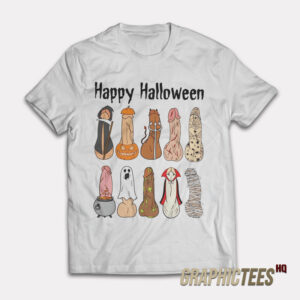 Sydney Sweeney Happy Halloween Penis T-Shirt