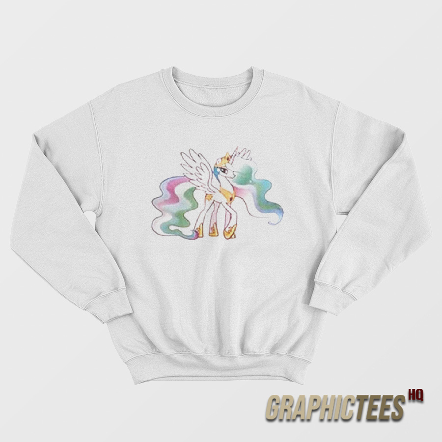 John Cena Princess Celestia My Little Pony Sweatshirt John Cena Princess Celestia My Little Pony Sweatshirt