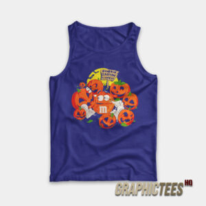 M and M Halloween Pumpkin Carving Contest Tank Top
