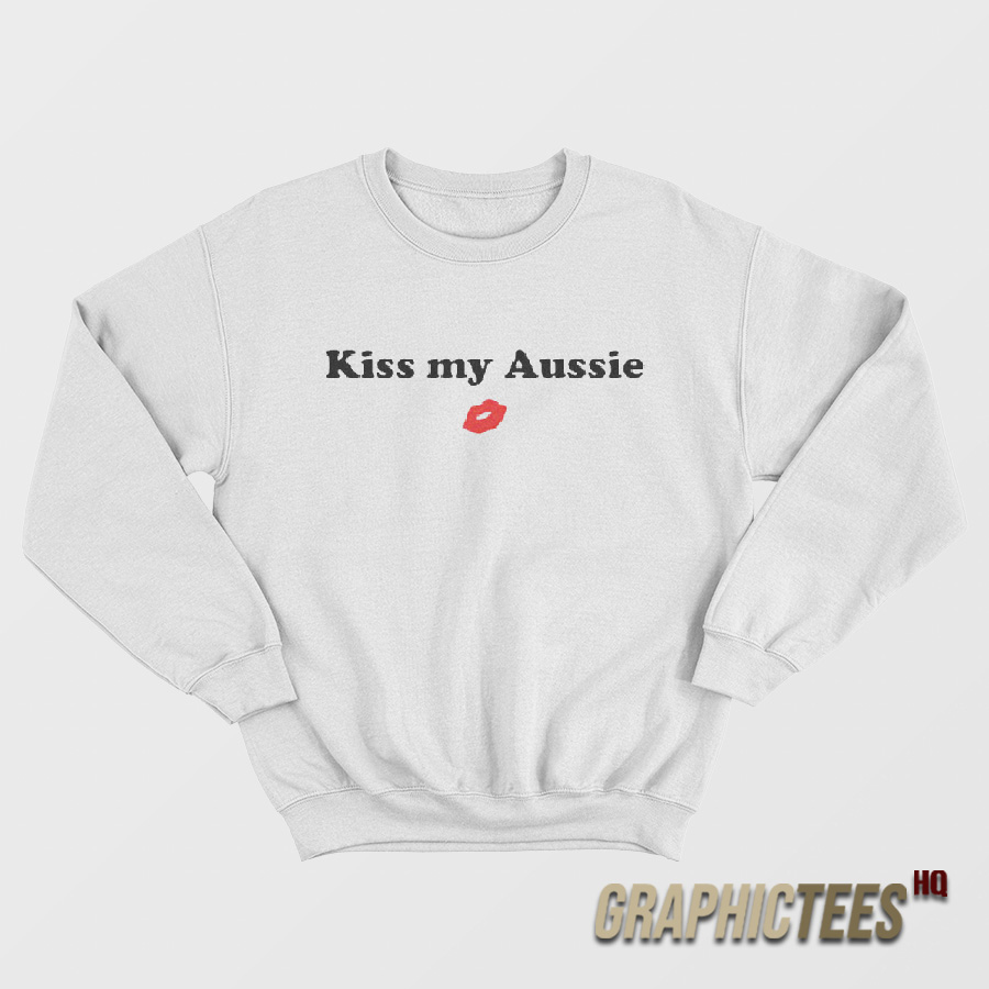 Olivia Rodrigo Kiss My Aussie Sweatshirt Olivia Rodrigo Kiss My Aussie Sweatshirt