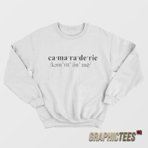 Sabrina Carpenter Camaraderie Sweatshirt