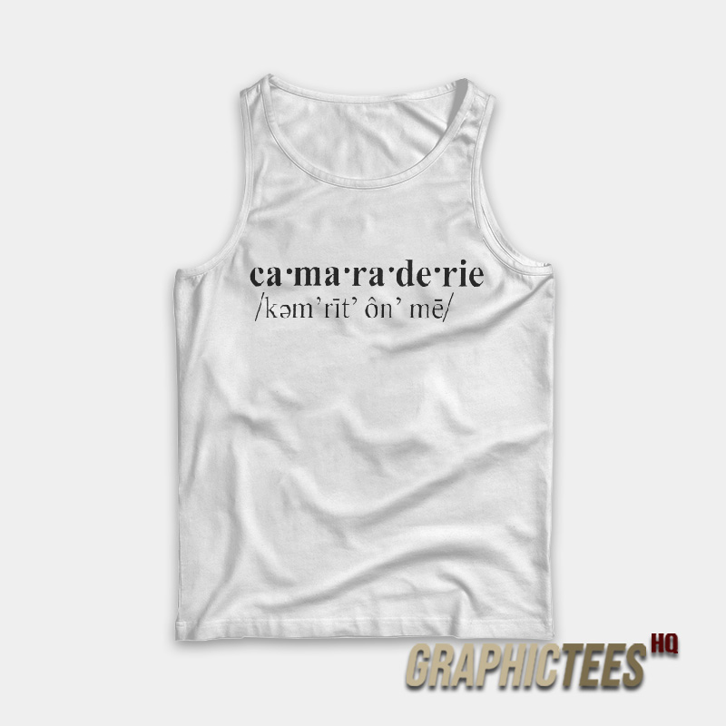 Sabrina Carpenter Camaraderie Tank Top Sabrina Carpenter Camaraderie Tank Top
