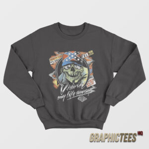 Skull Driving My Life Away Movie Thelma and Louise Sweatshirt