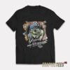 Skull Driving My Life Away Movie Thelma and Louise T-Shirt