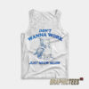 Don't Wanna Work Just Meow Meow Tank Top