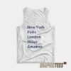 Heidi Klum New York Paris London Milan Amazon Tank Top