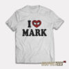 I Love Mark Spiderman T-Shirt