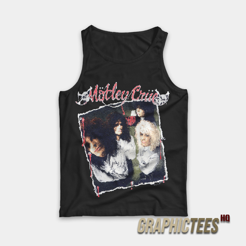 Motley-Crue-Dr-Feelgood-Tour-Tank-Top Motley Crue Dr Feelgood Tour Tank Top