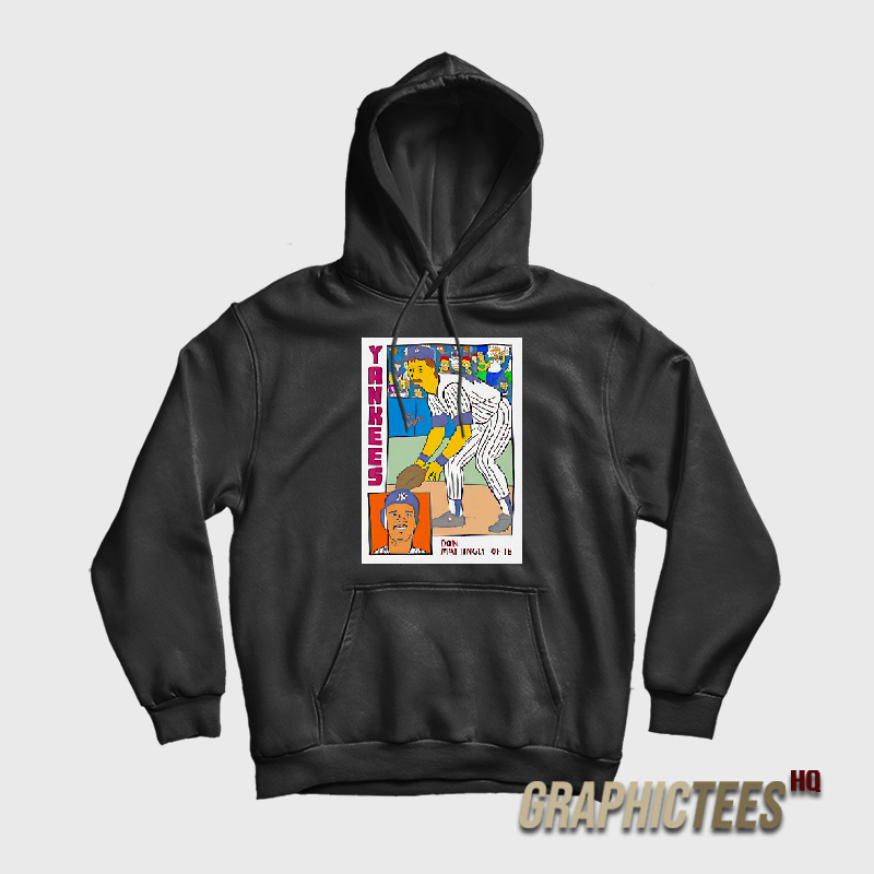 Don Mattingly Simpson Parody Hoodie Don Mattingly Simpson Parody Hoodie
