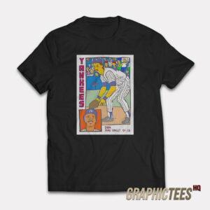 Don Mattingly Simpson Parody T-Shirt