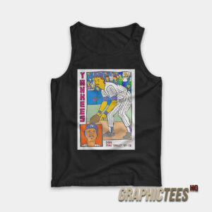 Don Mattingly Simpson Parody Tank Top