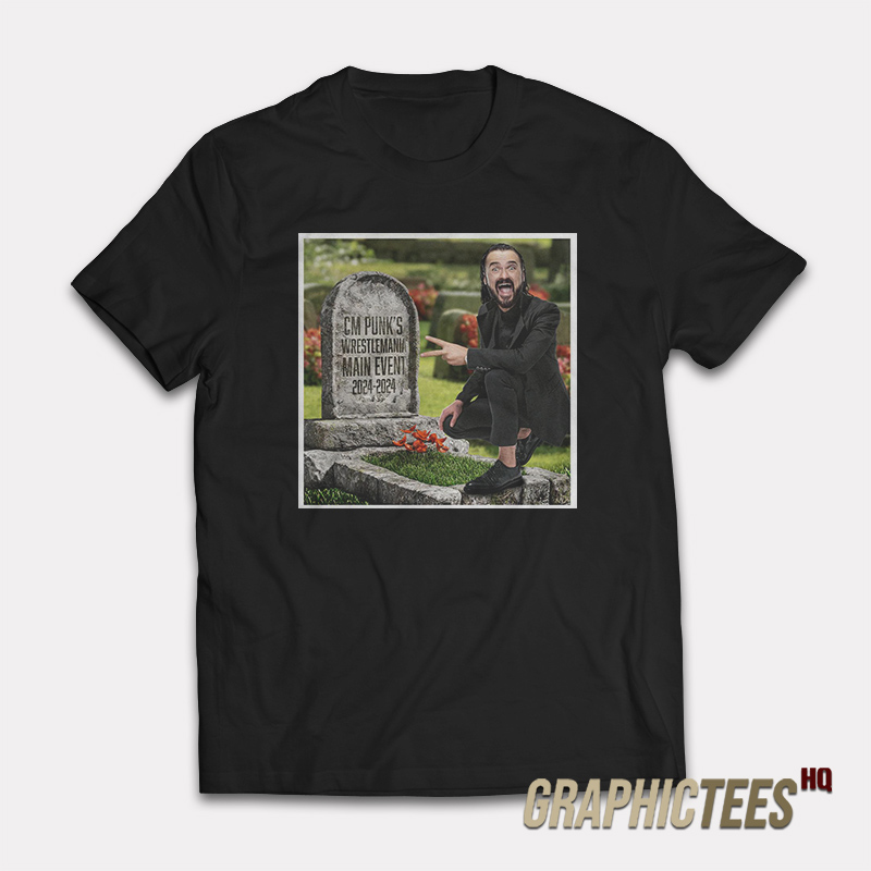 Drew Mcintyre Grave Cm Punk T-Shirt Drew Mcintyre Grave Cm Punk T-Shirt