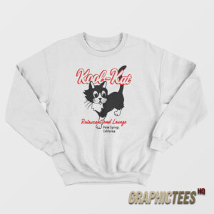 Kool-Kat Restaurant and Lounge Palm Springs California Sweatshirt