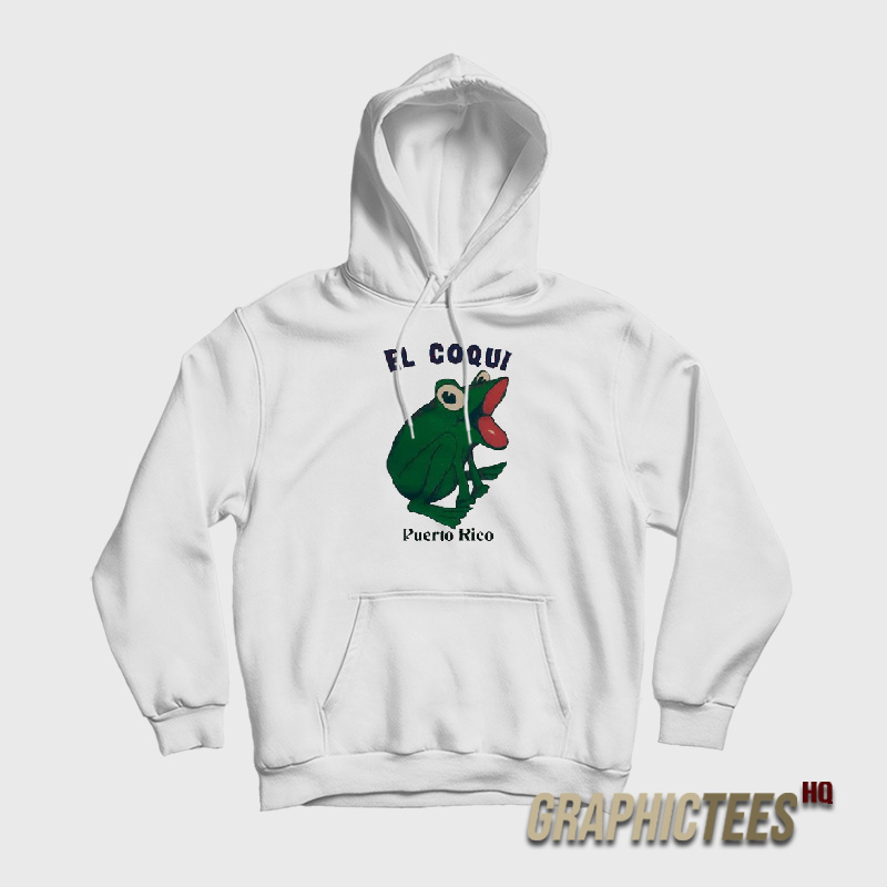 El Coqui Puerto Rico Bad Bunny Hoodie El Coqui Puerto Rico Bad Bunny Hoodie