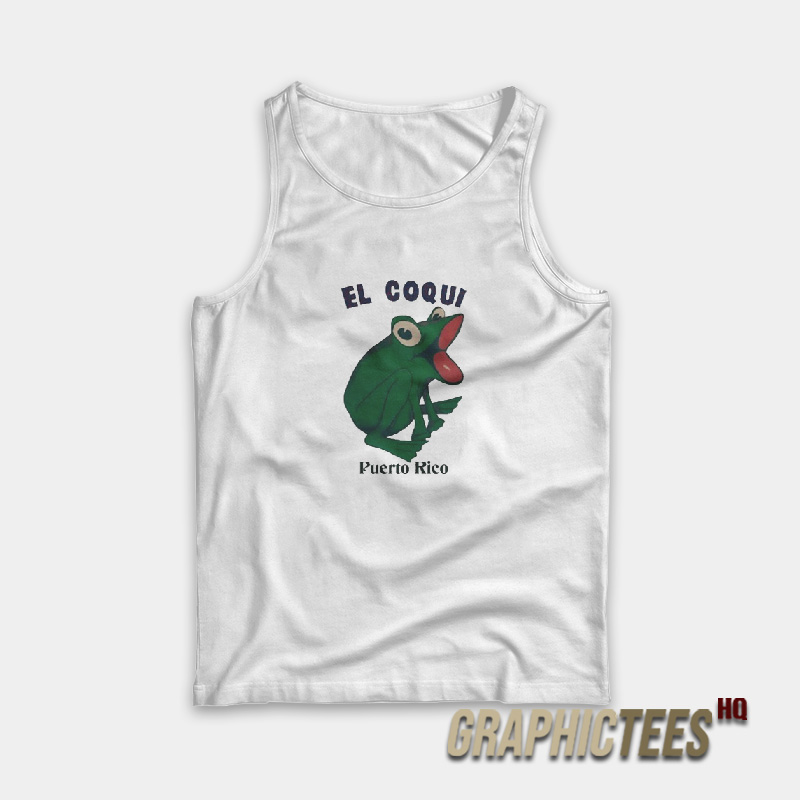 El Coqui Puerto Rico Bad Bunny Tank Top El Coqui Puerto Rico Bad Bunny Tank Top