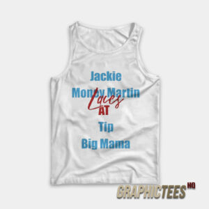 Jackie Money Martin Laces At Tip Big Mama Tank Top