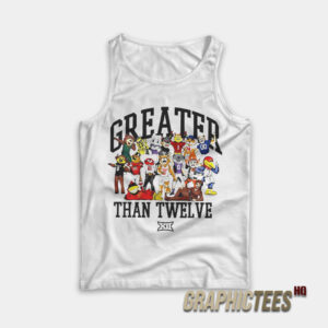 Big 12 Mascots Family Greater Than Twelve Tank Top